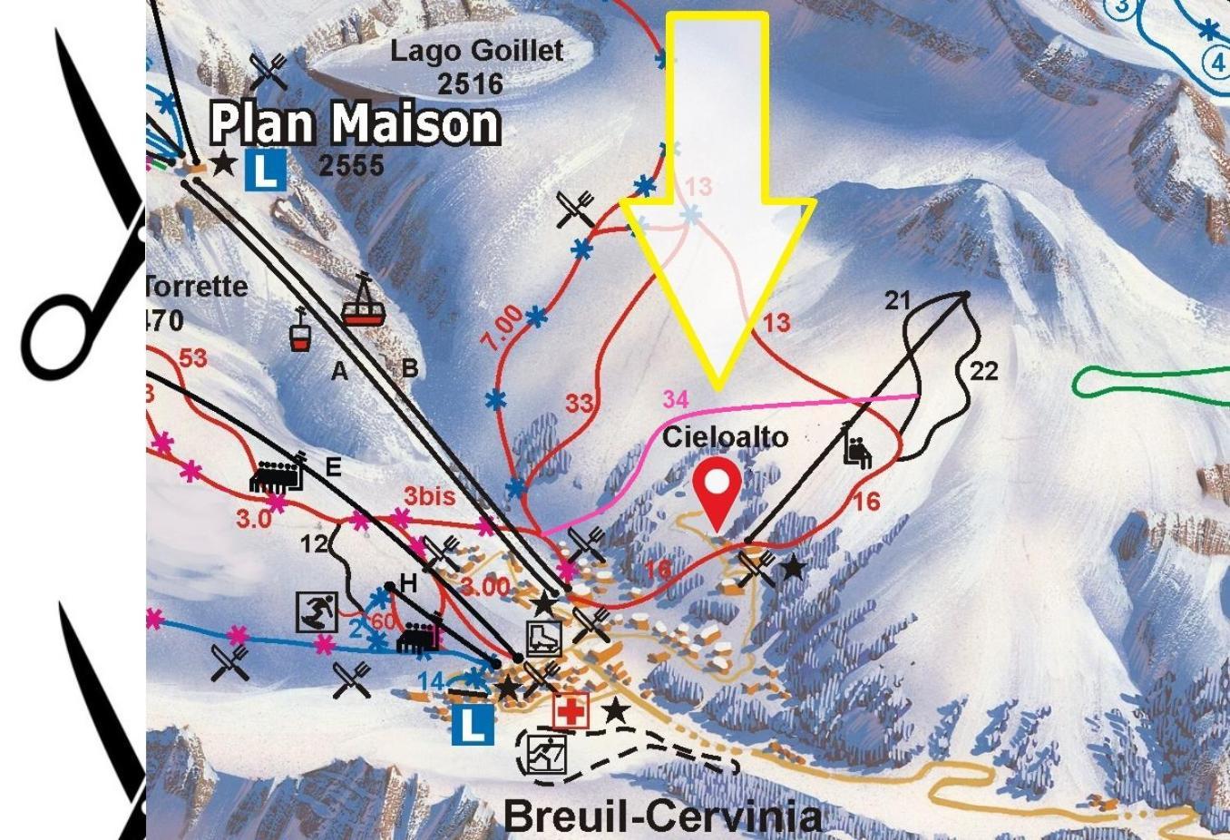 Soldanella Cervinia Apartment Vda Vacanze In Vetta Cir 0253 布勒伊-切尔维尼亚 外观 照片