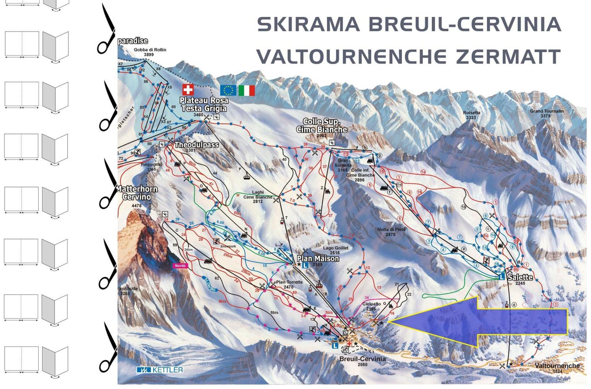 Soldanella Cervinia Apartment Vda Vacanze In Vetta Cir 0253 布勒伊-切尔维尼亚 外观 照片